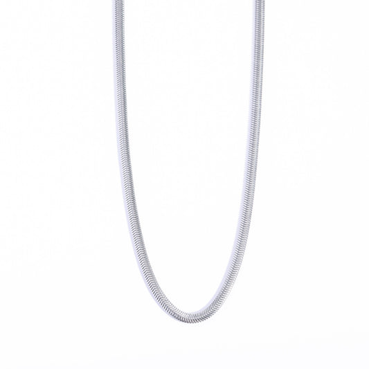 Thin Snake Chain Silver