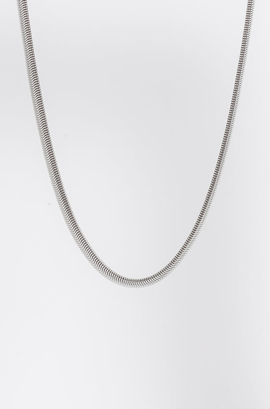 Thick Snake Chain Silver